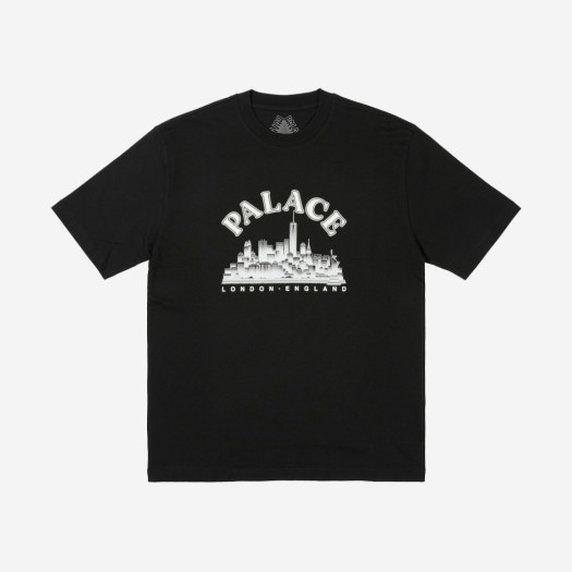 팔라스 스카이라인 티셔츠 블랙 - 24SS