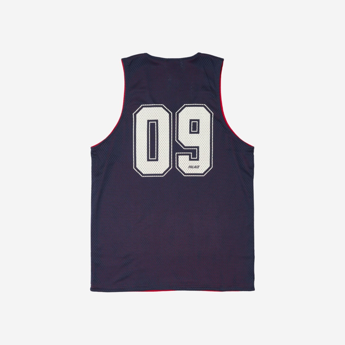 Palace Mesh Reverso Border Vest Navy - 24SS 상세 이미지 2