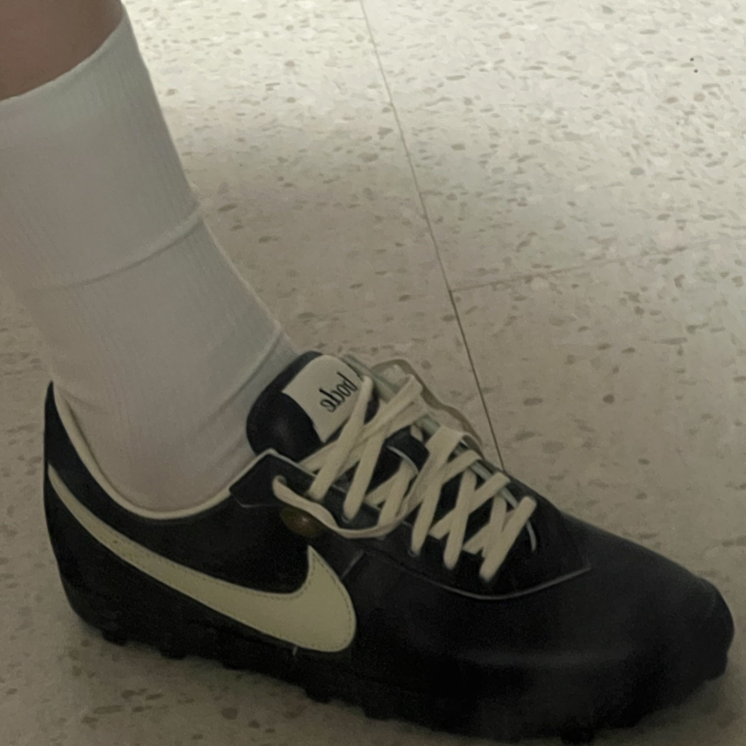 Nike x Bode Astrograbber SP Black and Coconut Milk 착용 스타일