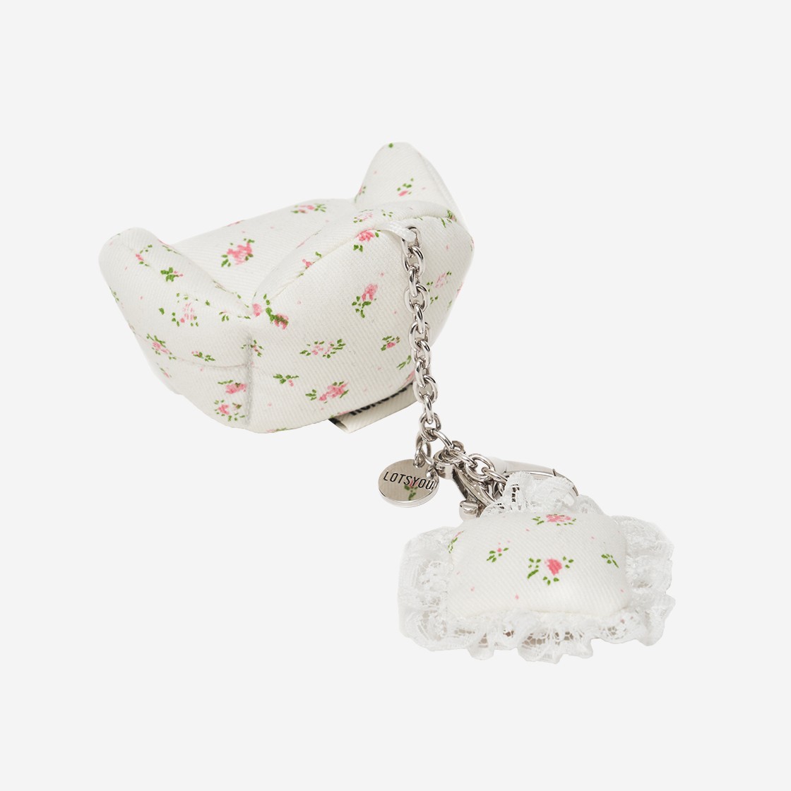 Lots You Puffy Sofa Keyring White 상세 이미지 2