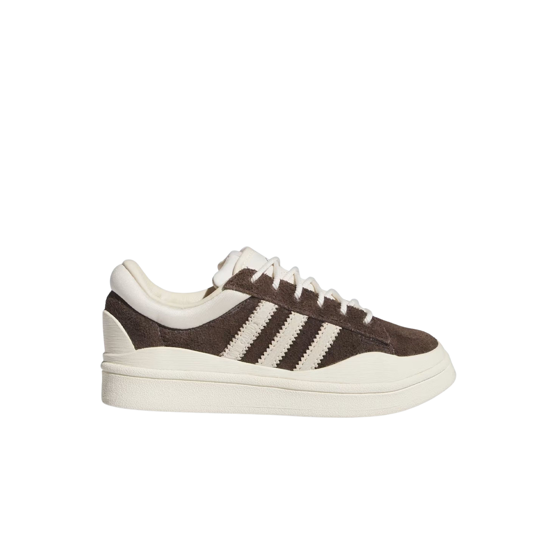 (C) 아디다스 x 배드 버니 캠퍼스 다크 브라운 초크 화이트((C) Adidas x Bad Bunny Campus Dark Brown Chalk White) - 1