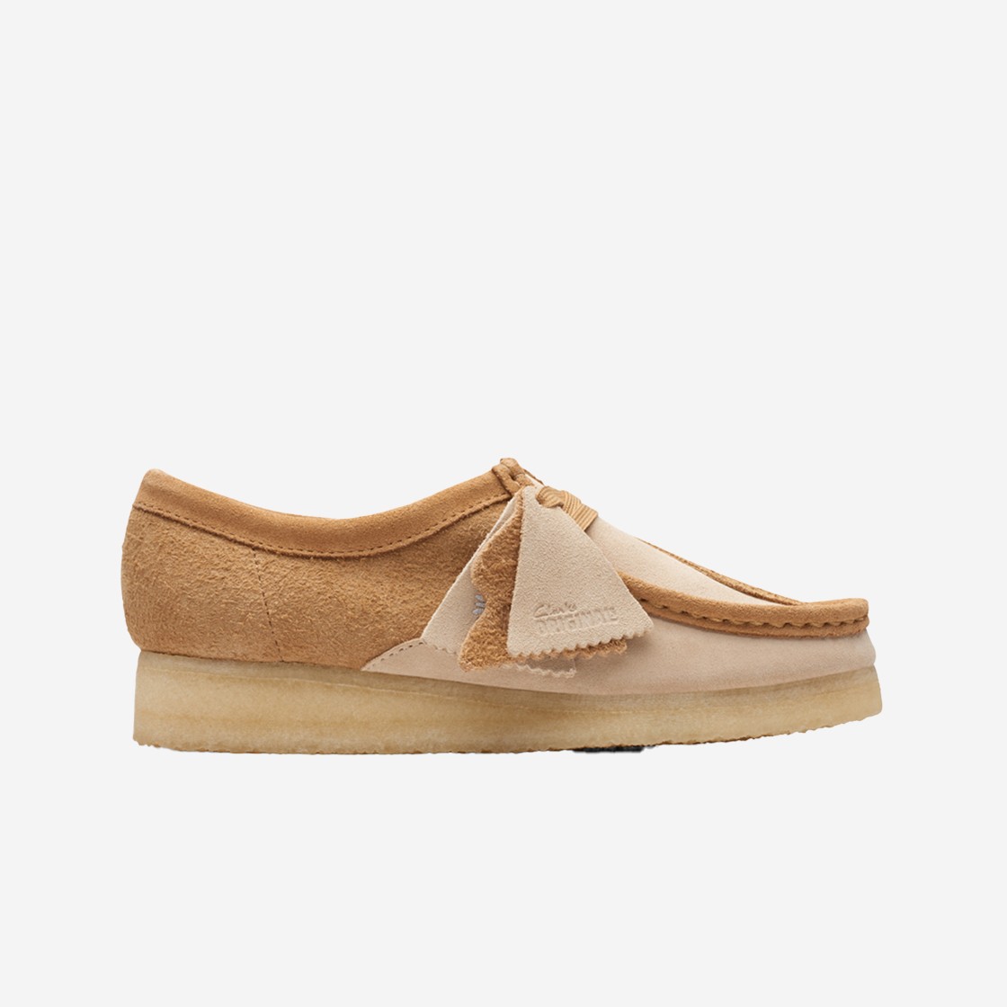 Clarks Women Wallabee Combi Mid Tan 상세 이미지 1