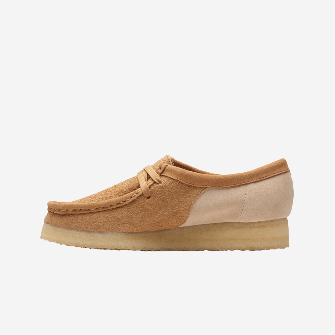 Clarks Women Wallabee Combi Mid Tan 상세 이미지 4