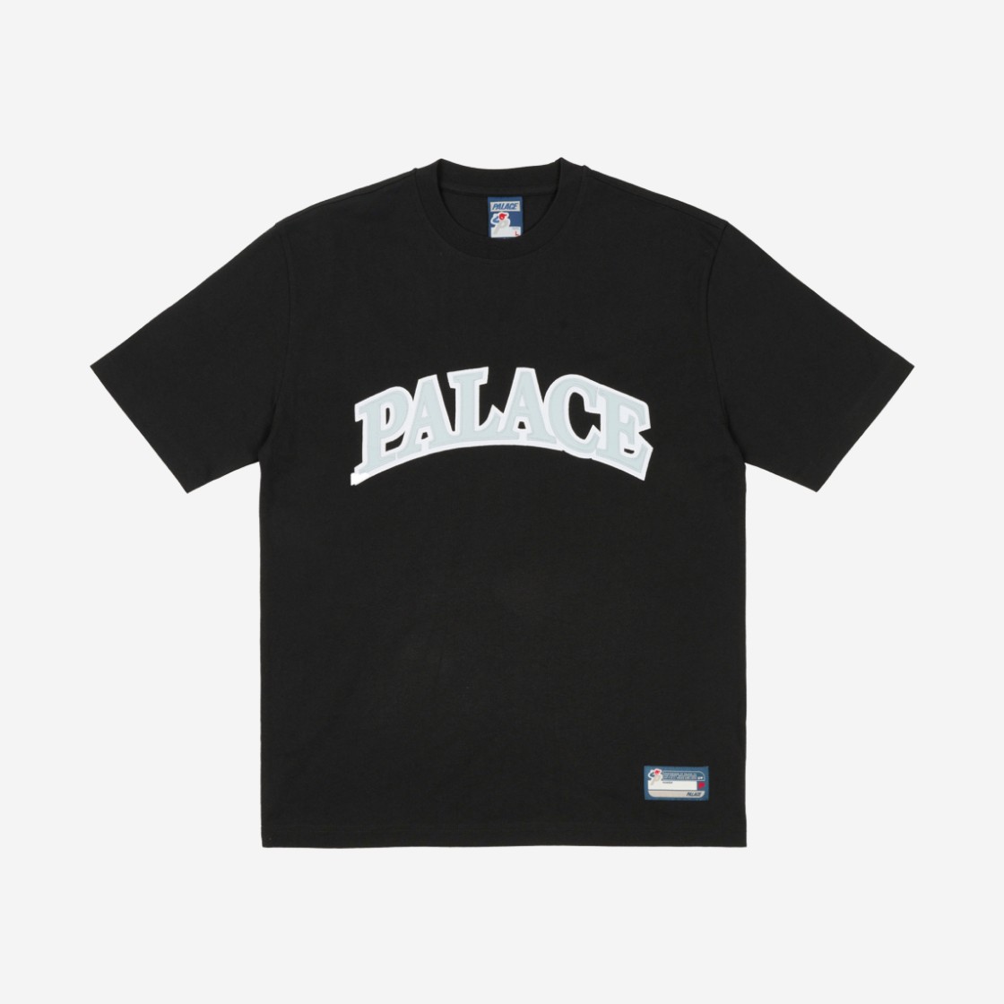 Palace Arc Applique T-Shirt Black - 24SS 상세 이미지 1