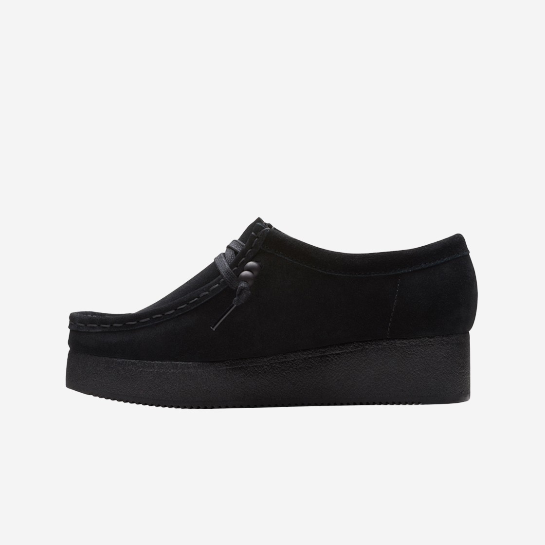 Clarks Women Wallacraft Bee Suede Black 상세 이미지 5