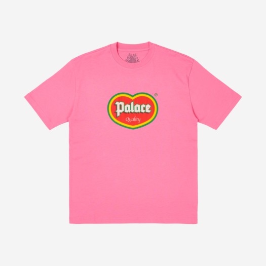 팔라스 퀄리티 티셔츠 프루티 핑크 - 24SS