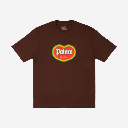 팔라스 퀄리티 티셔츠 나이스 브라운 - 24SS
