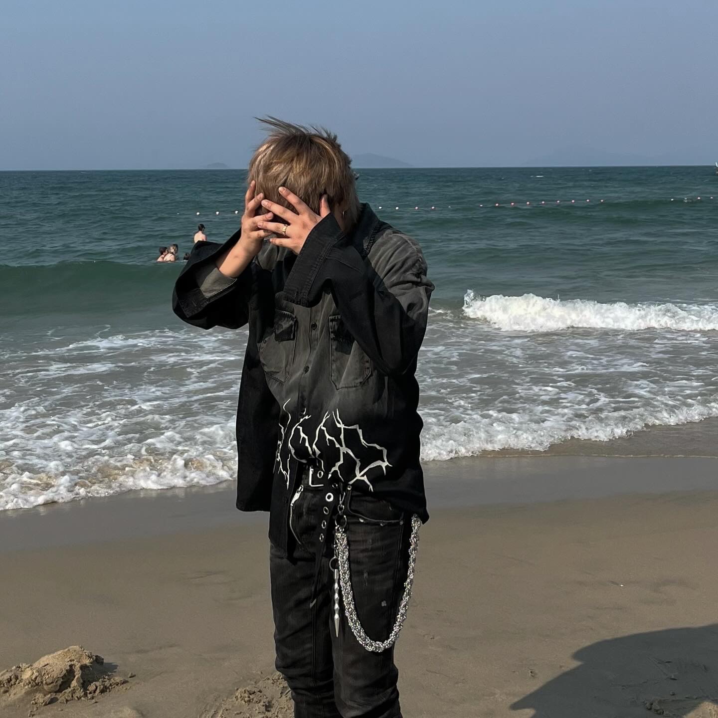 Converse x Drkshdw Turbowpn Pelican 착용 스타일 - 2