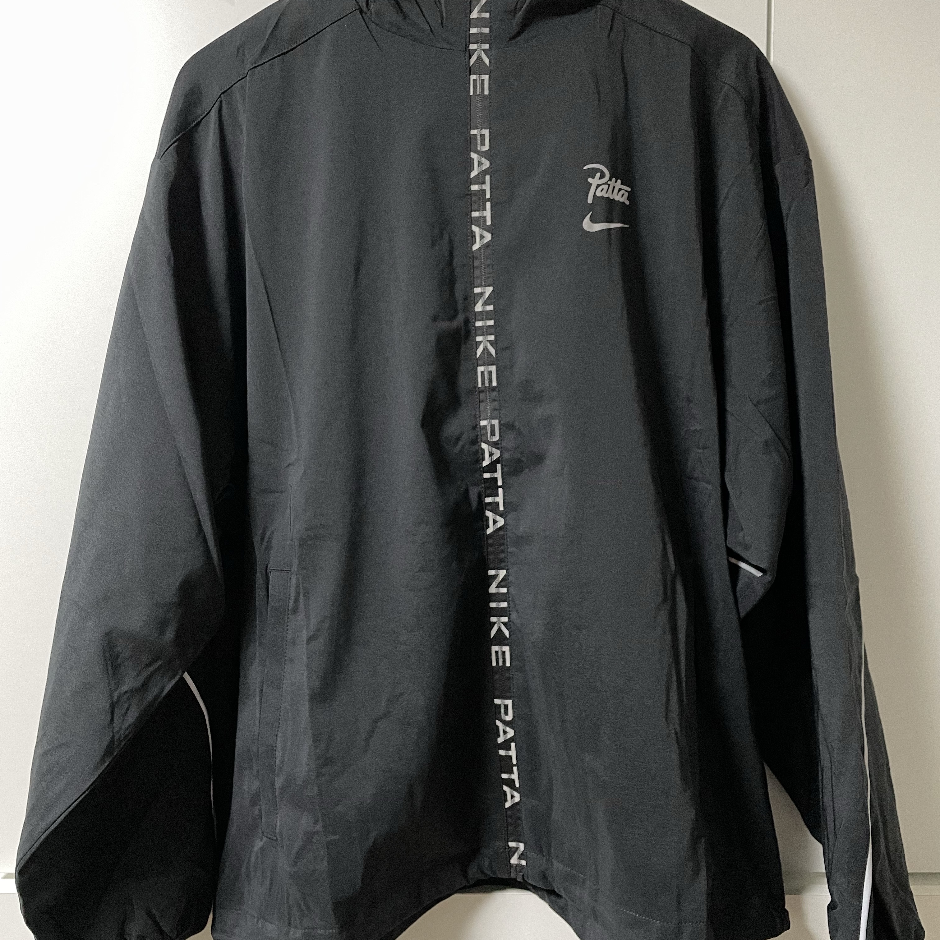 Nike x Patta Full-Zip Jacket Black - Asia 착용 스타일 - 1