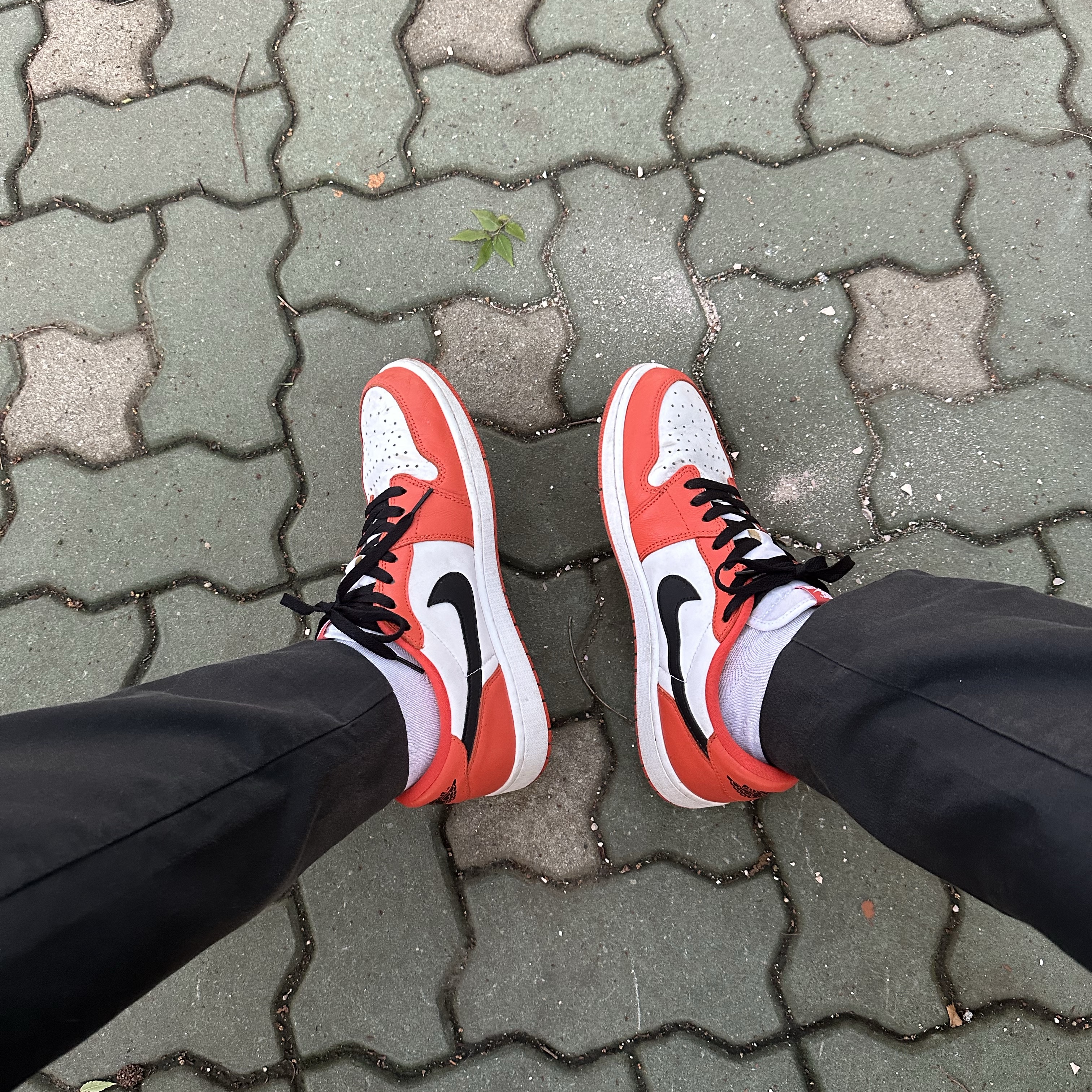Jordan 1 Low OG Starfish 착용 스타일 - 2