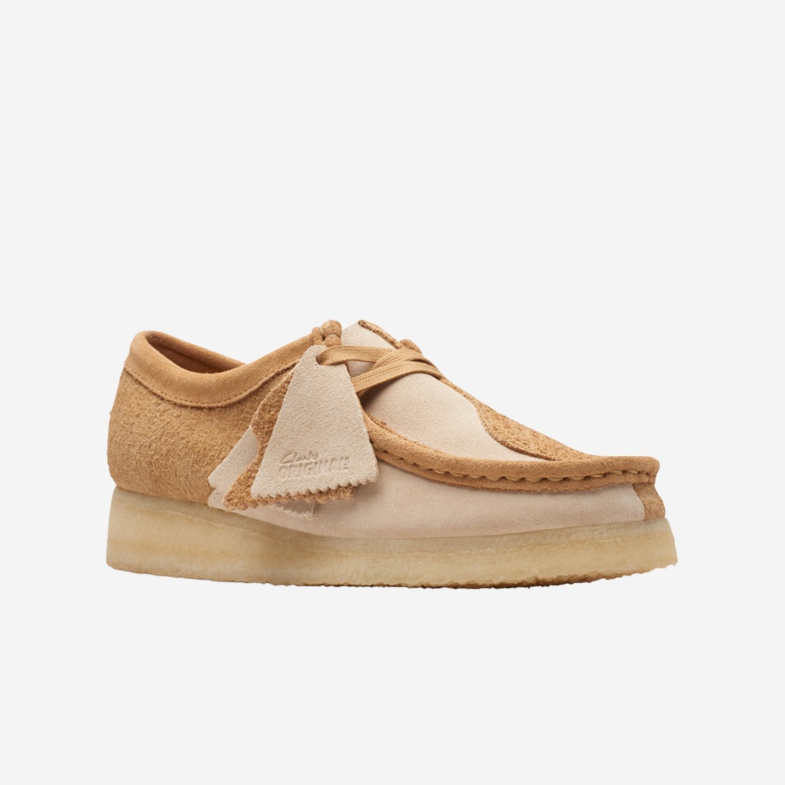 Clarks Women Wallabee Combi Mid Tan 상세 이미지 2