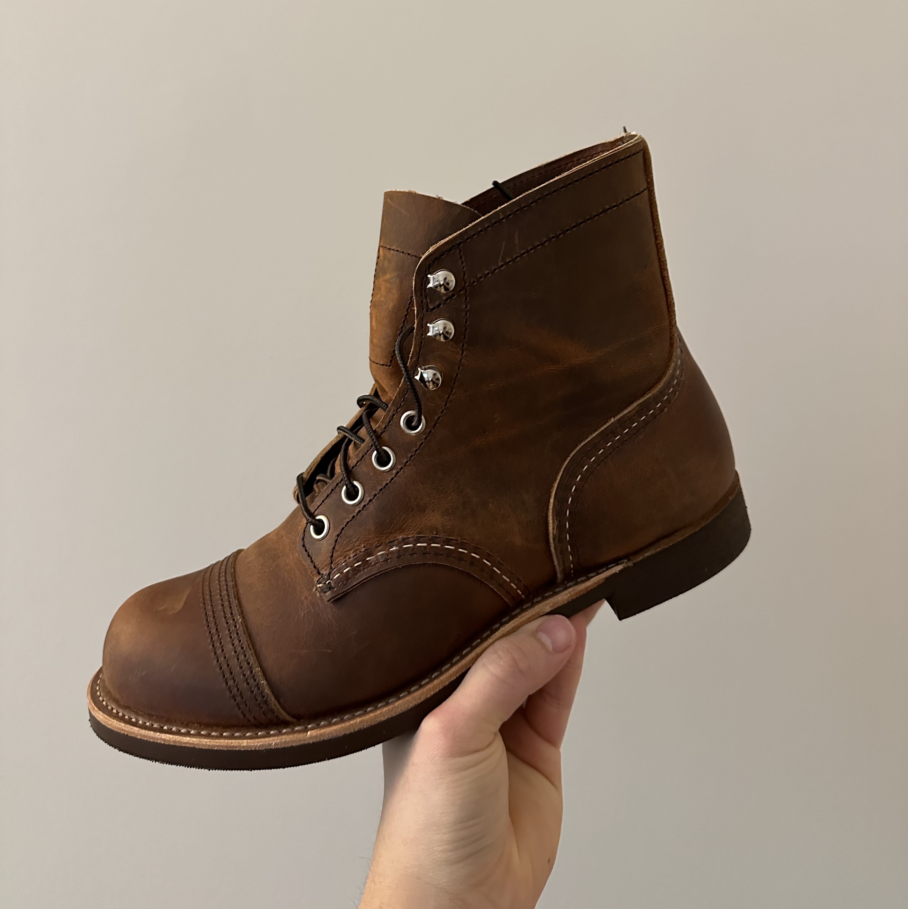Red Wing Iron Ranger 8085 Copper Rough & Tough - D 착용 스타일