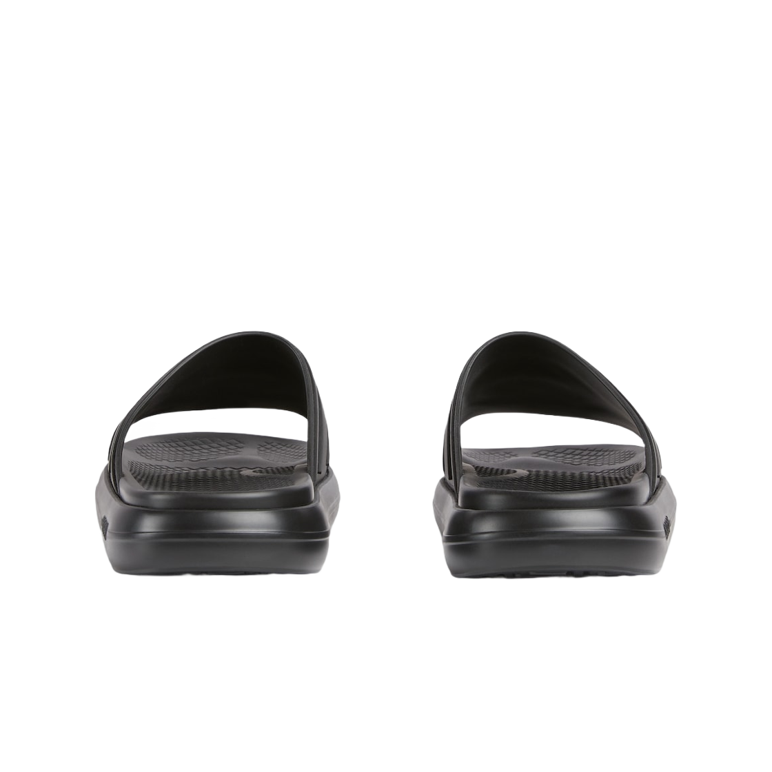 구찌 인터로킹 G 슬라이드 샌들 블랙 러버(Gucci Interlocking G Slide Sandal Black Rubber) - 3