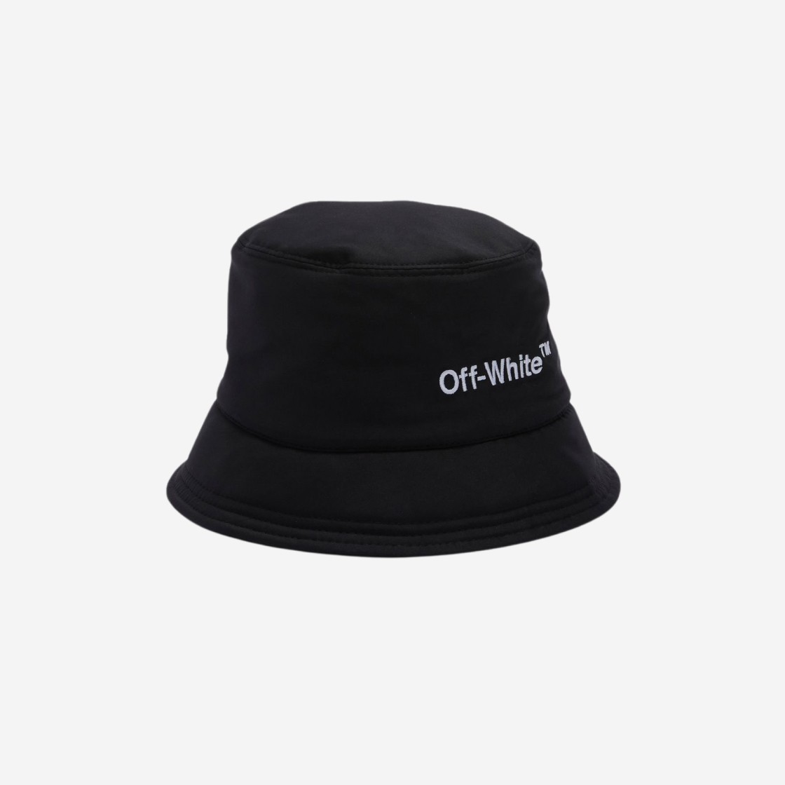 Off-White Logo Letter Bucket Hat Black 상세 이미지 2