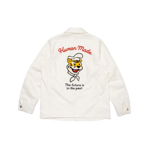 휴먼 메이드 하피 코트 화이트 | Human Made | KREAM Human Made Happi Coat White