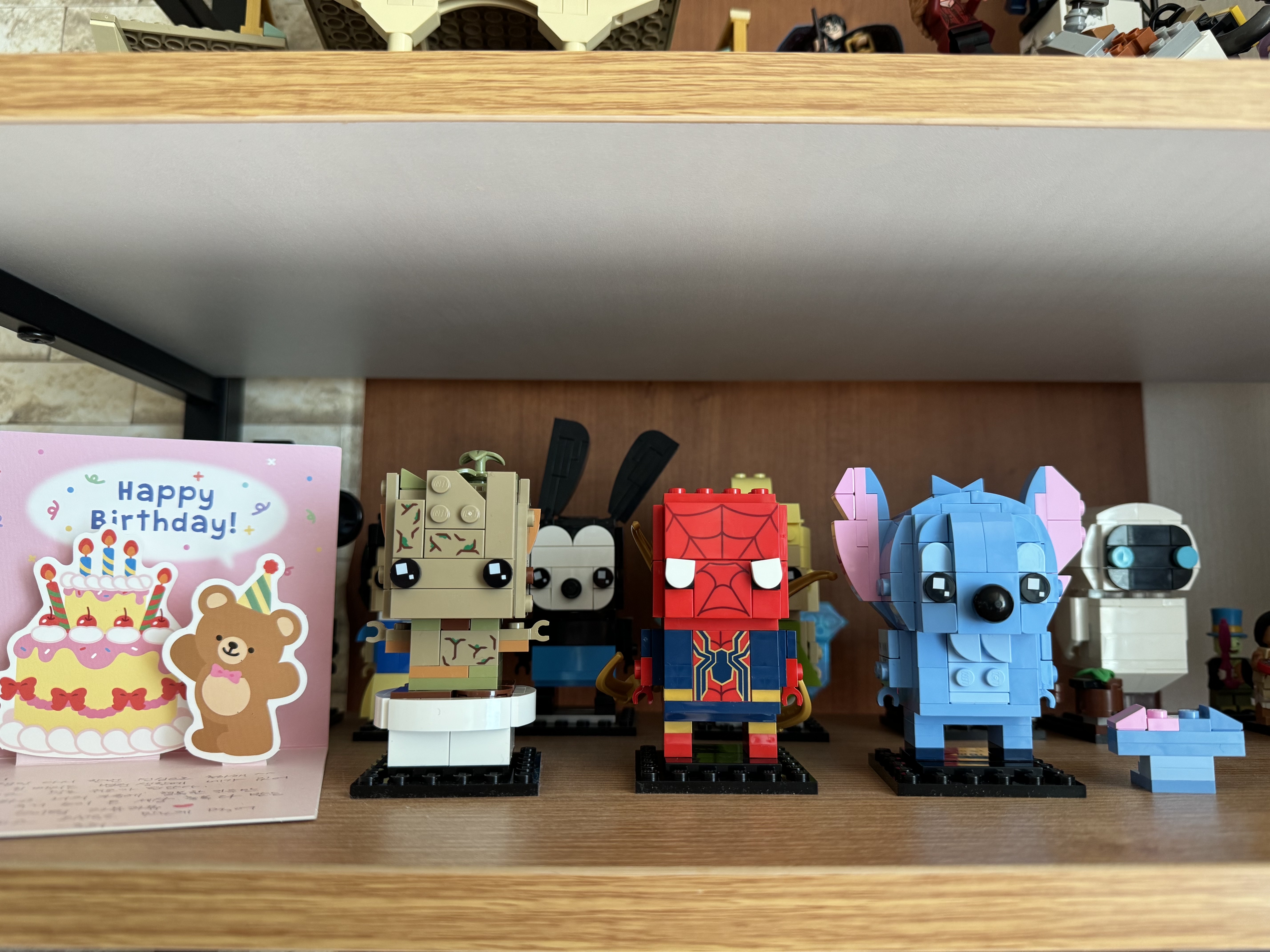 Lego Brickheadz Potted Groot, Lego Brickheadz Stitch 착용 스타일
