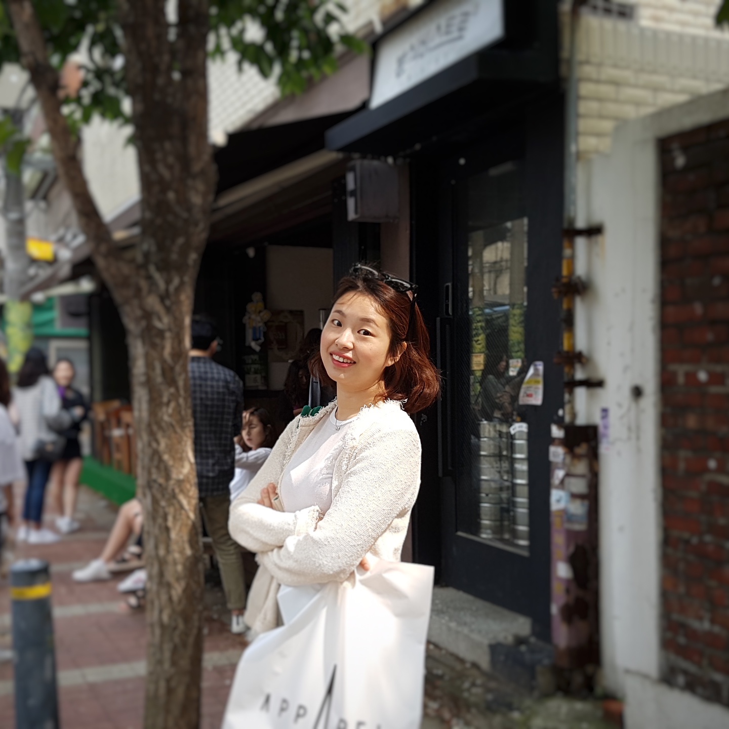 Gentle Monster Lilit 01 Black 착용 스타일