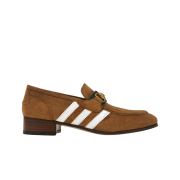 (W) Adidas x Gucci Loafer Light Brown Suede