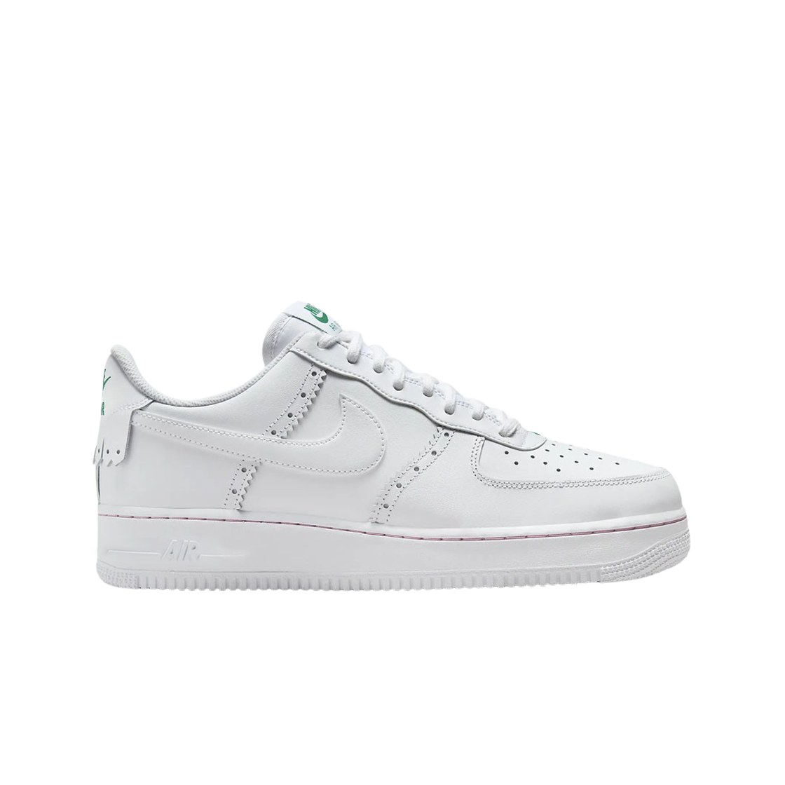 Nike Air Force 1 '07 LV8 White Medium Soft Pink 상세 이미지 1