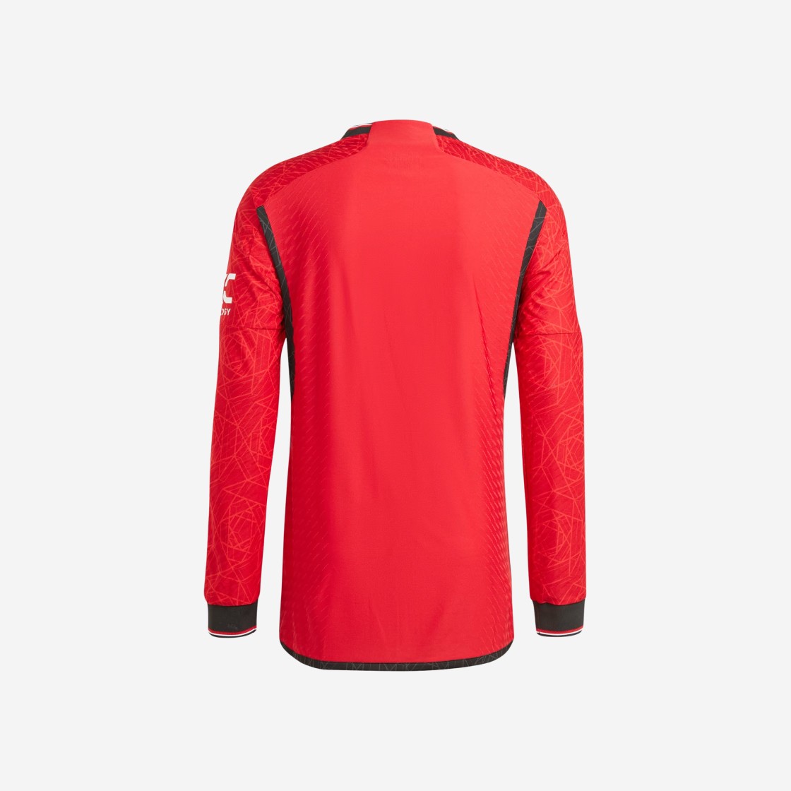 Adidas Manchester United 2023/24 Home Authentic Long Sleeve Jersey Team Collegiate Red - US Sizing (Non Marking Ver.) 상세 이미지 2