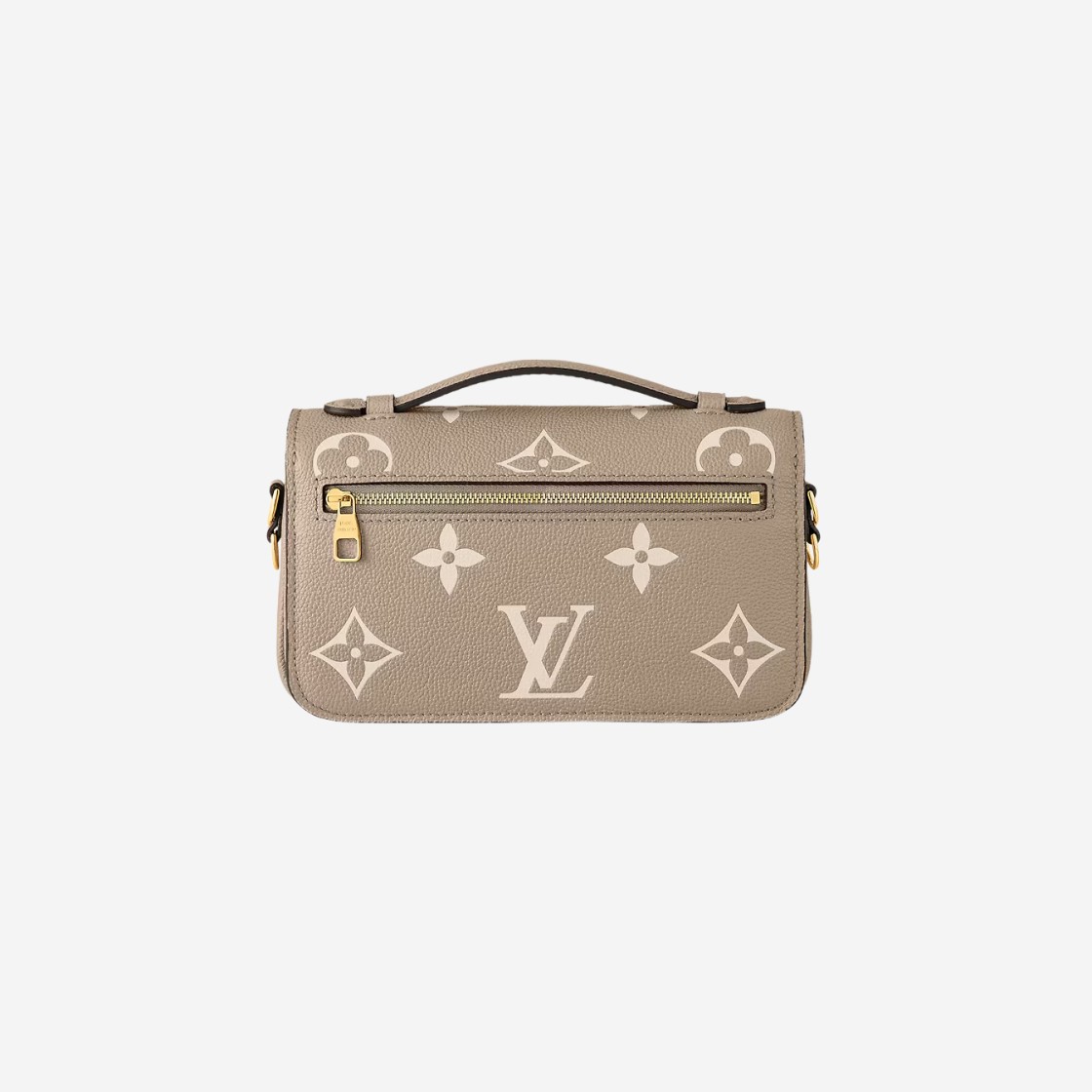 Louis Vuitton Pochette Metis East West Bicolor Monogram Empreinte Leather Creme 상세 이미지 4