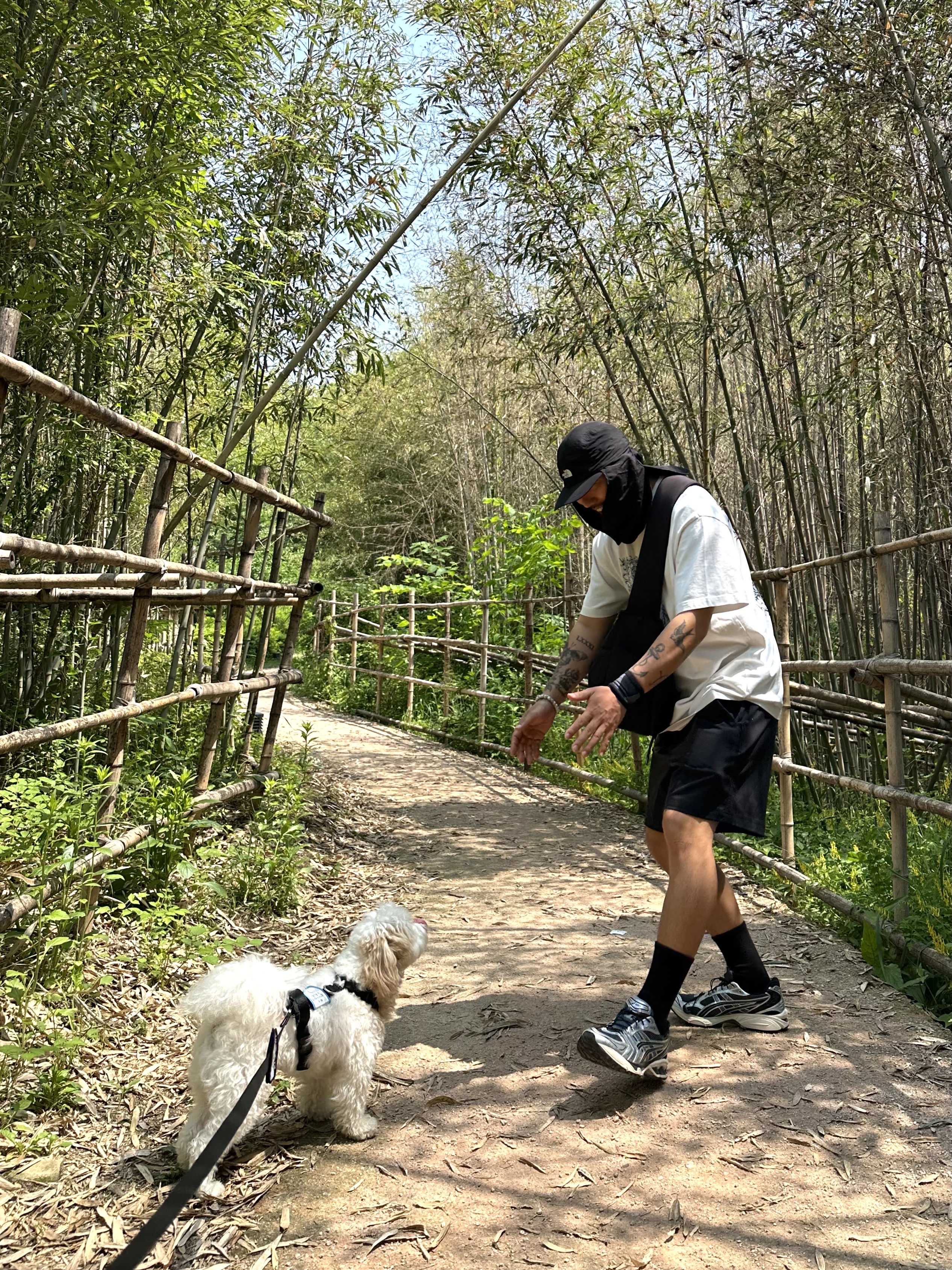 Asics Unlimited Gel-Kayano 14 Carrier Grey Black, Nike ACG Hiking Shorts Black - Asia 착용 스타일 - 3