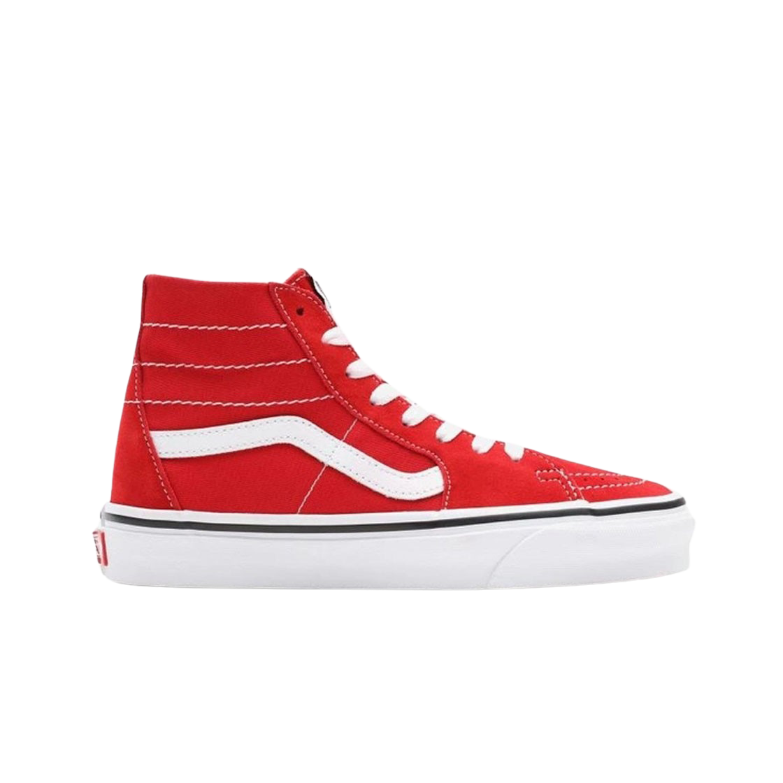 반스 스케이트 하이 테이퍼드 레이싱 레드 트루 화이트(Vans Sk8-Hi Tapered Racing Red True White) - 1