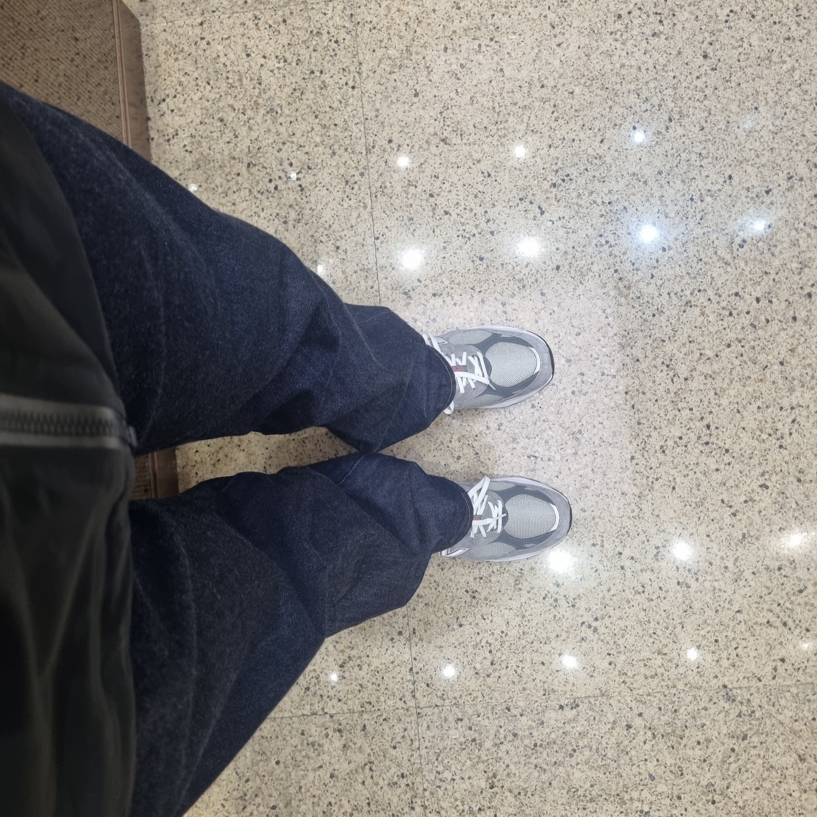 New Balance 990vs3 Made in USA Grey - D Standard 착용 스타일