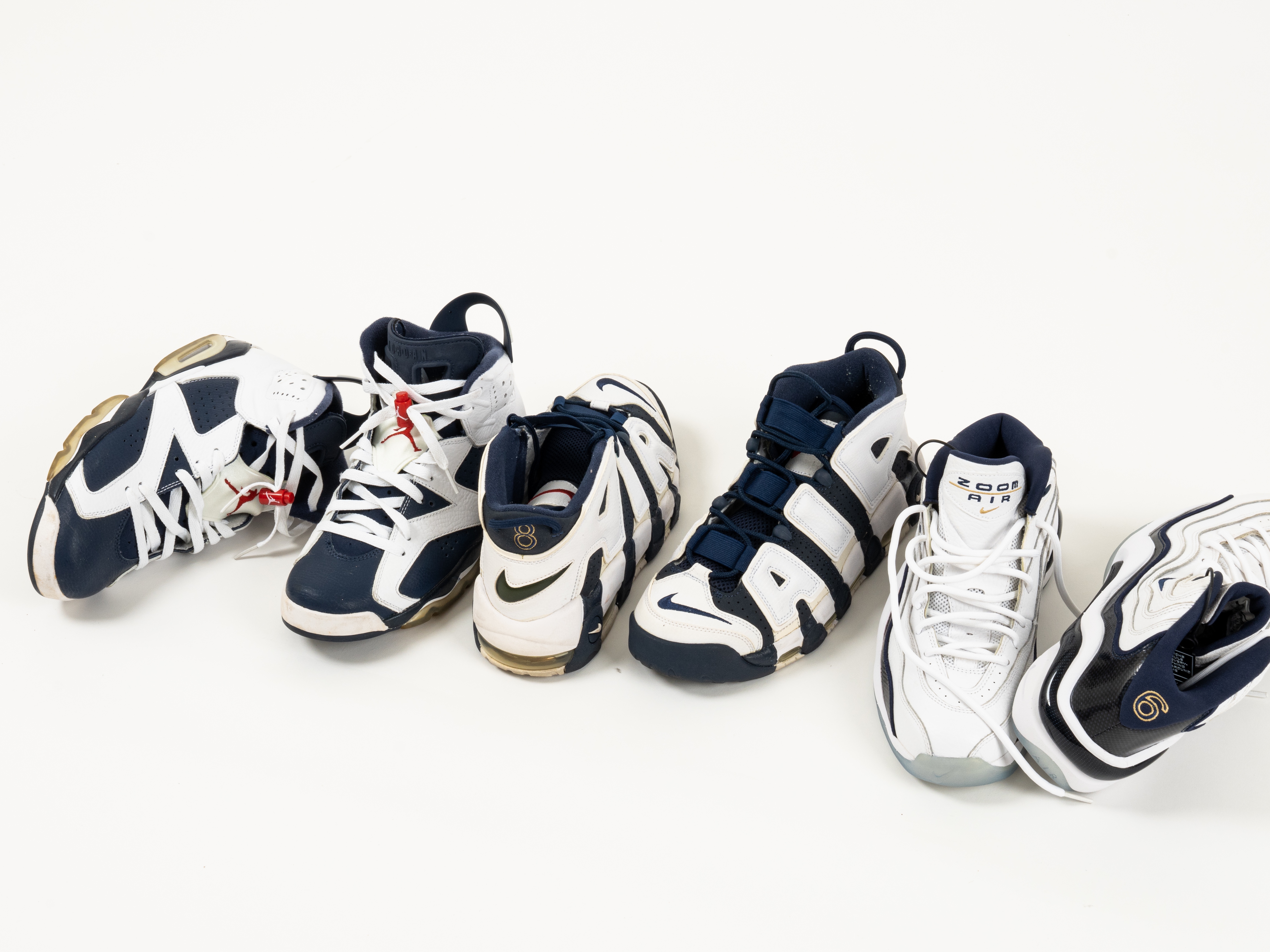 Nike Air More Uptempo Olympic 2016, Nike Air Zoom Flight 96 Olympic 2016 착용 스타일 - 2