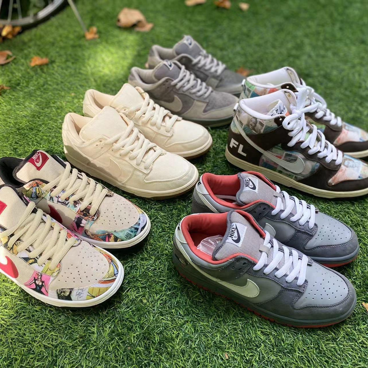 Nike x Staple Dunk SB Low NYC Pigeon, Nike Dunk SB Low Paris 착용 스타일 - 1