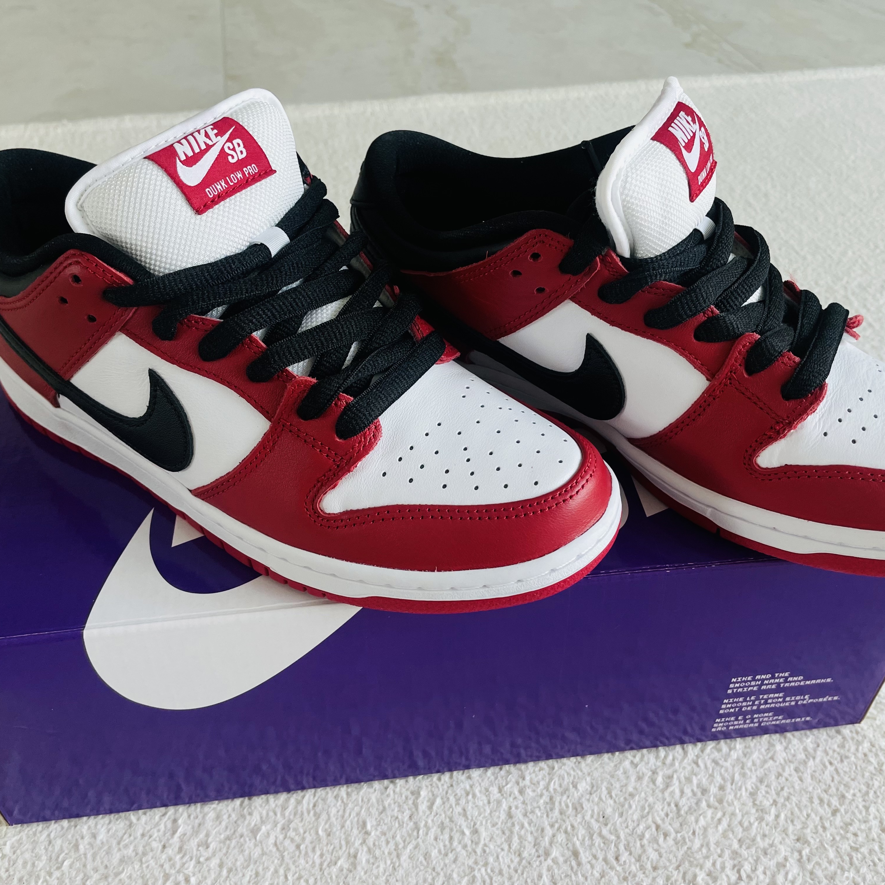 Nike SB Dunk Low Pro Chicago 착용 스타일