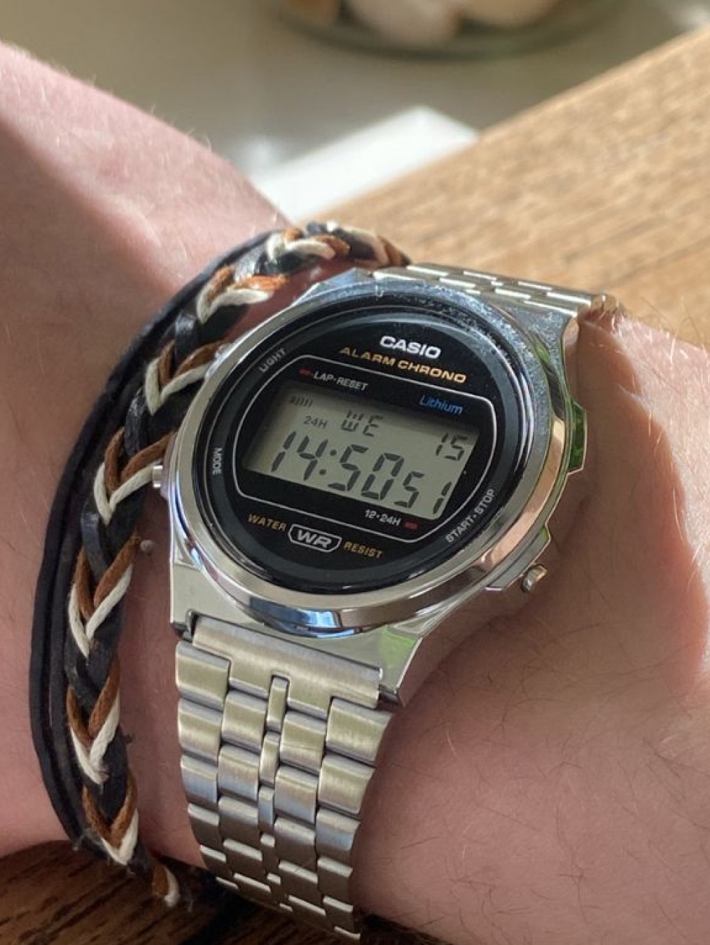 Casio LTP-V007L-9B, Casio AQ-230A-2A2MQY 착용 스타일 - 4