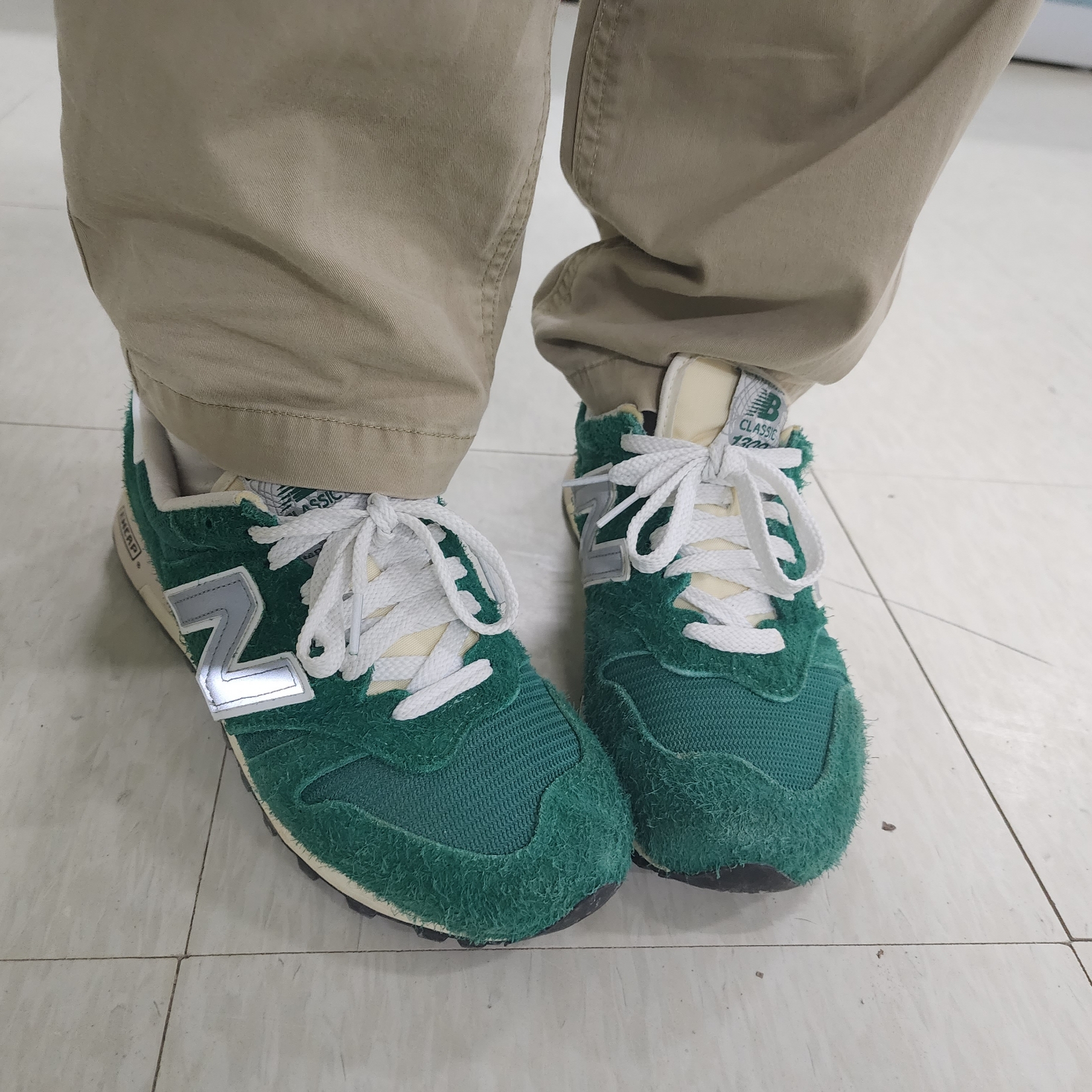 New Balance x Aime Leon Dore 1300 Botanical Green 착용 스타일