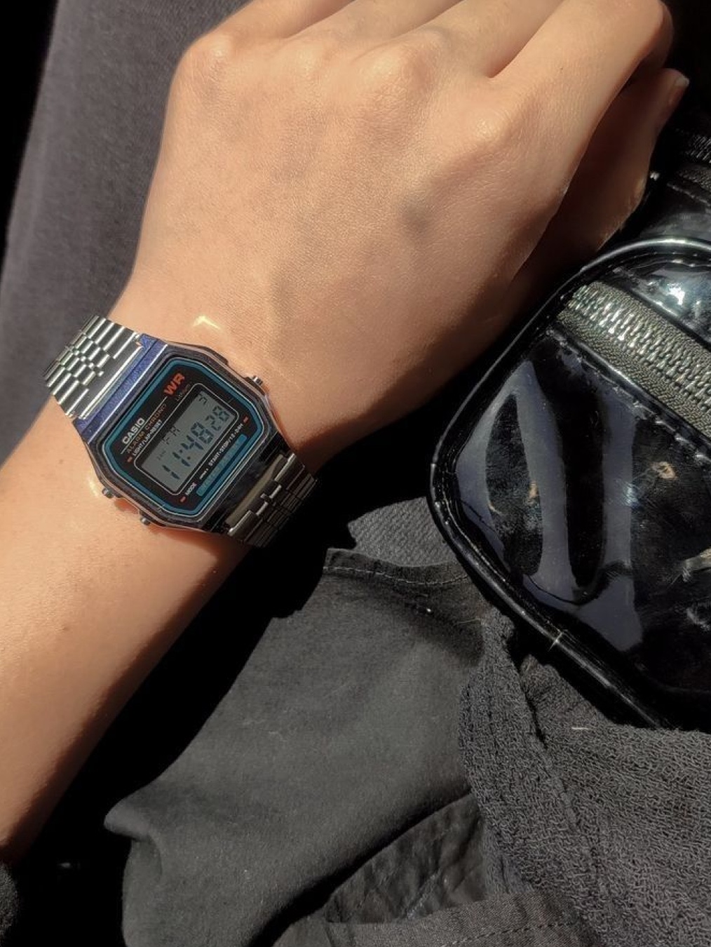 Casio LTP-V007L-9B, Casio AQ-230A-2A2MQY 착용 스타일 - 8