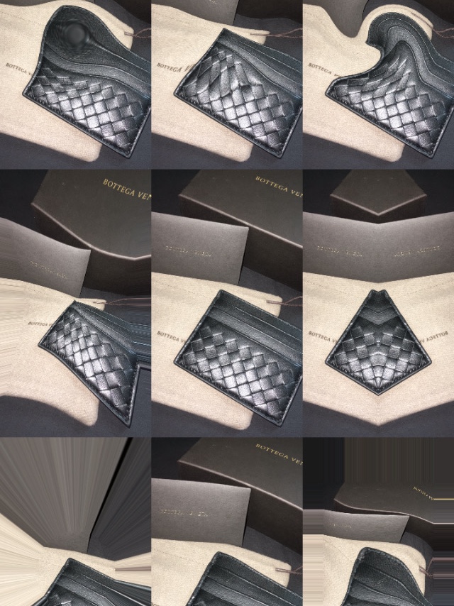 Bottega Veneta Credit Card Case Black 착용 스타일 - 2