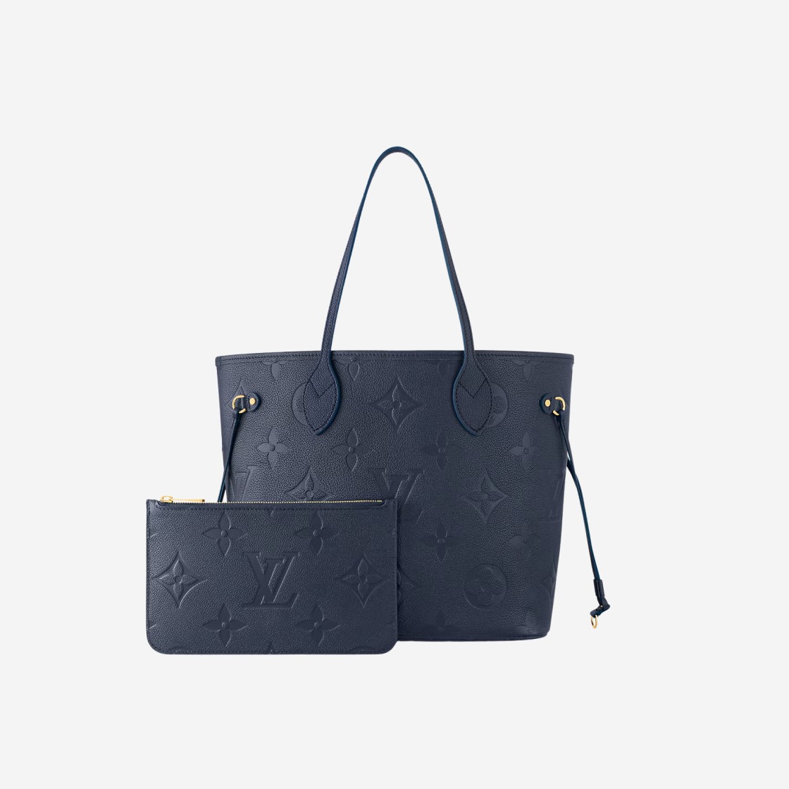 Louis Vuitton Neverfull MM Monogram Empreinte Navy 상세 이미지 4