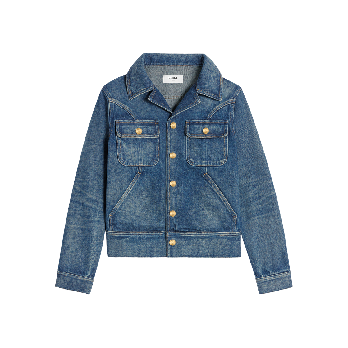 CELINE セリーヌCHAINSTITCH TRUCKER JACKET CELINE セリーヌCHAINSTITCH TRUCKER JACKET