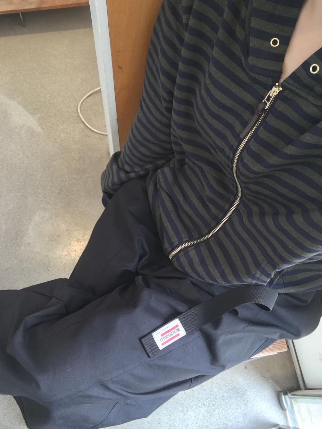 Traktat Kungfu Pants Black, Adidas Superstar White Black 착용 스타일 - 2