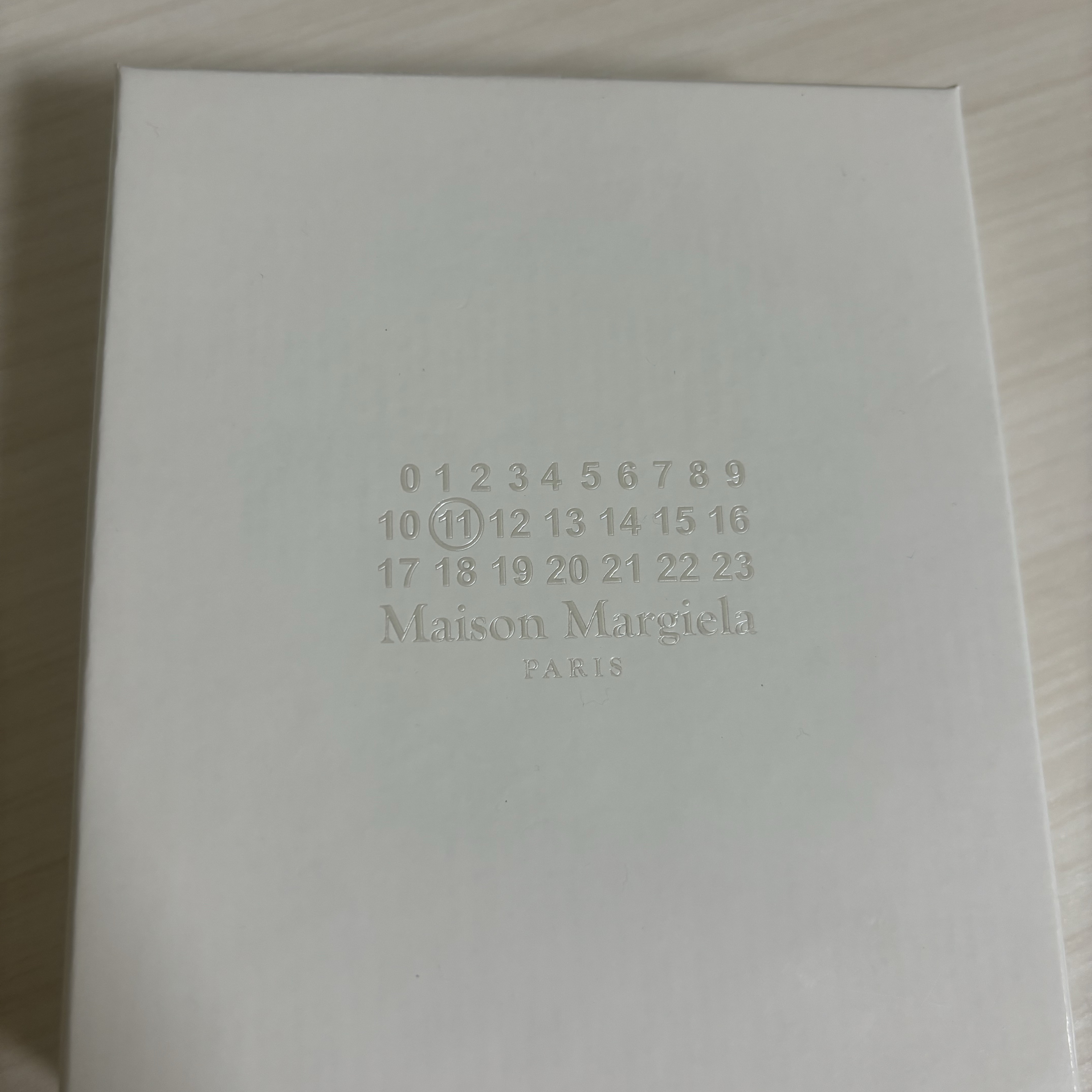 Maison Margiela Four Stitch Card Holder Black 착용 스타일