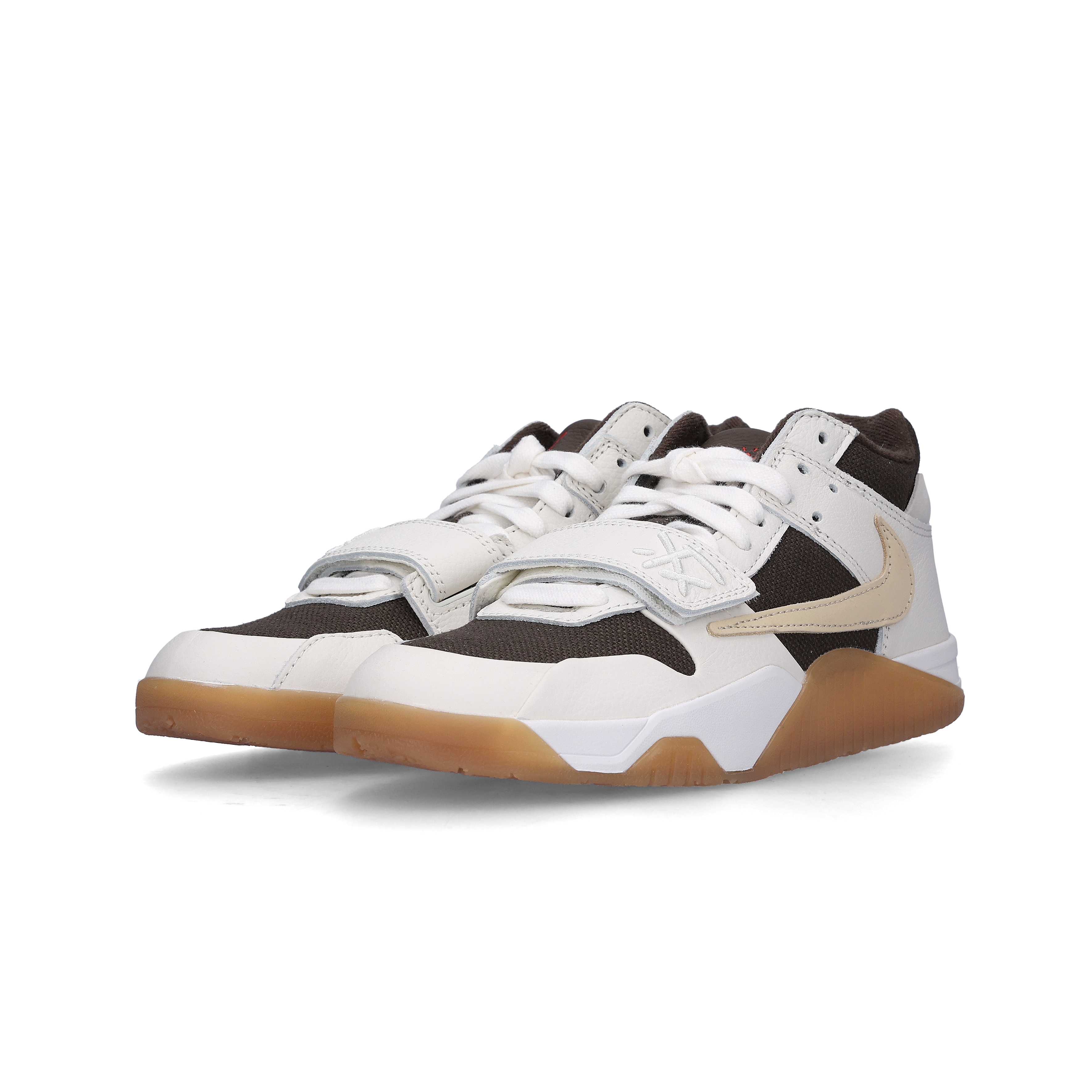 Jordan x Travis Scott Jumpman Jack TR Sail and Dark Mocha