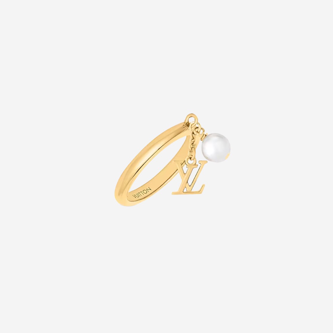 (W) Louis Vuitton Baby Bloom Ring Gold 상세 이미지 1