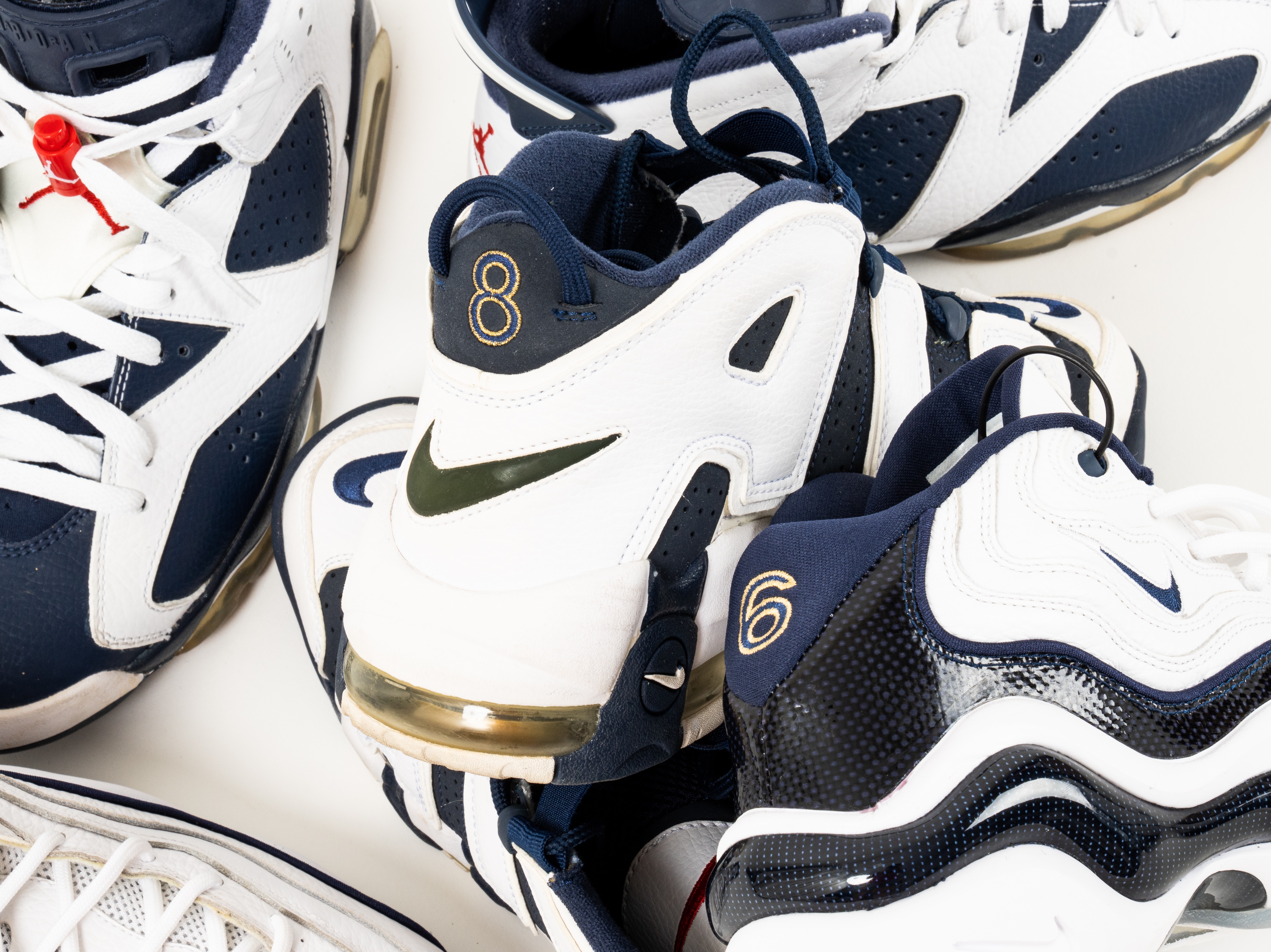 Nike Air More Uptempo Olympic 2016, Nike Air Zoom Flight 96 Olympic 2016 착용 스타일 - 1