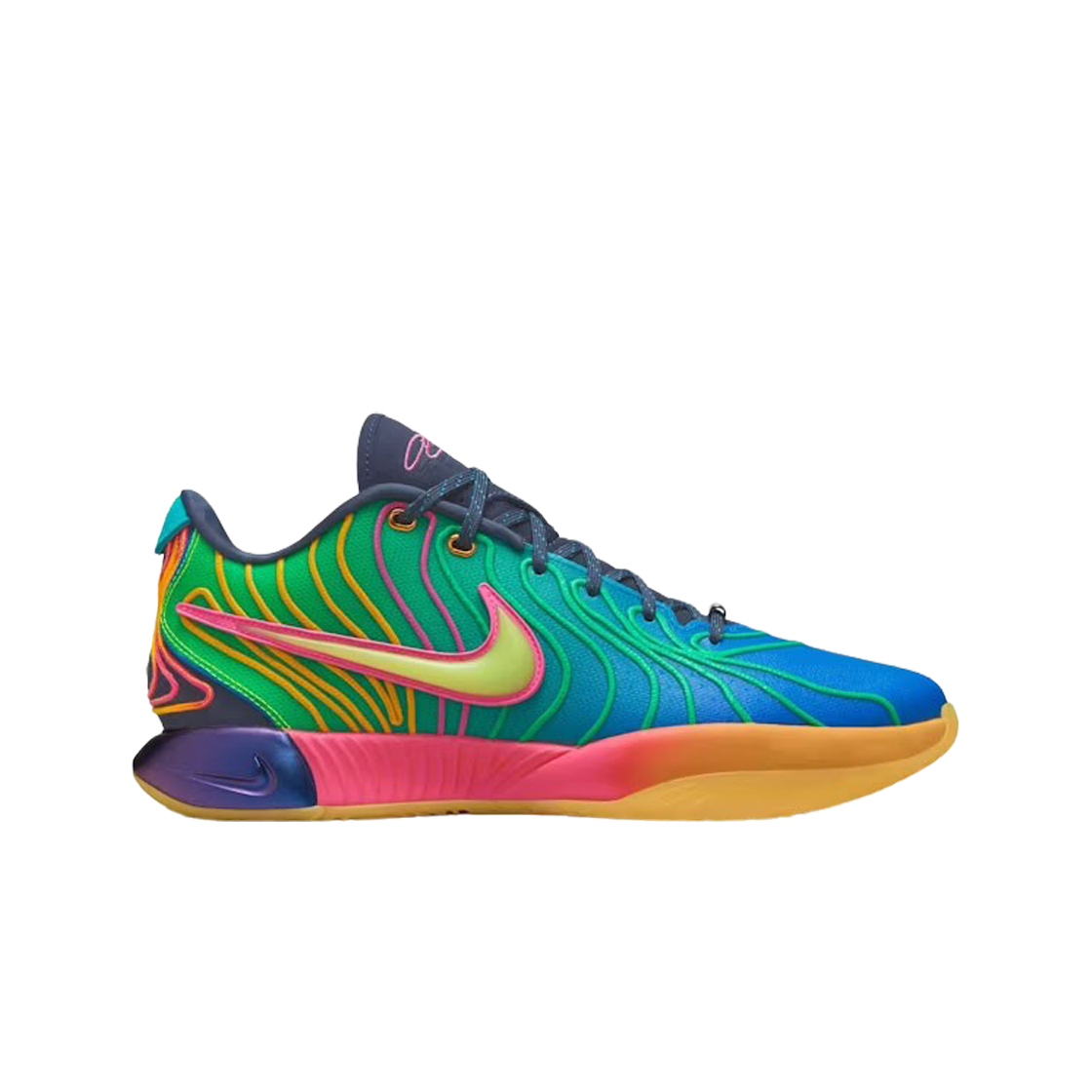 나이키 르브론 21 EP 포토 블루 베이퍼 그린(Nike Lebron 21 EP Photo Blue Vapour Green)
