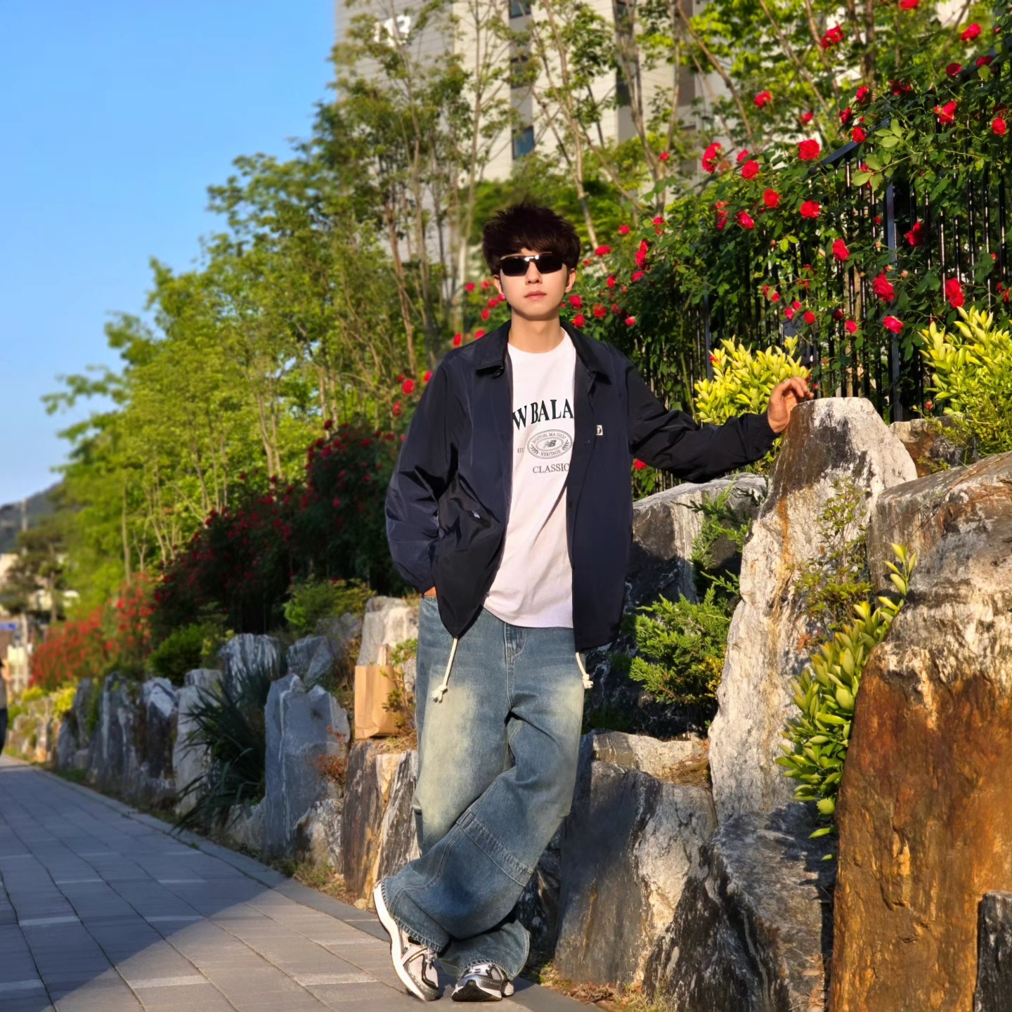 New Balance 1906R White Gold 착용 스타일 - 9