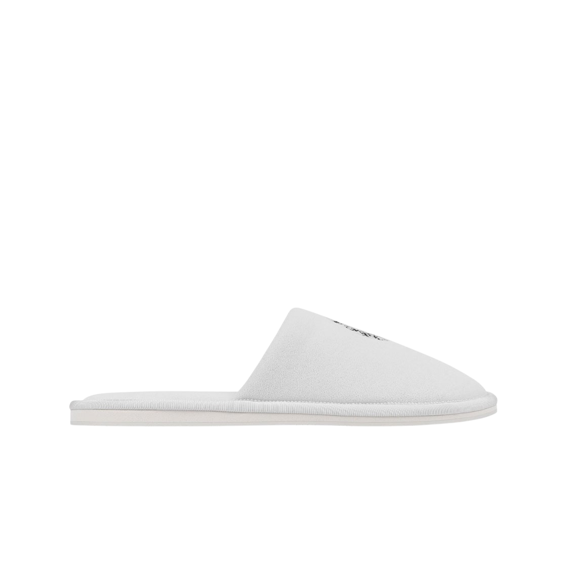 - Chrome Hearts Hotel Slippers White