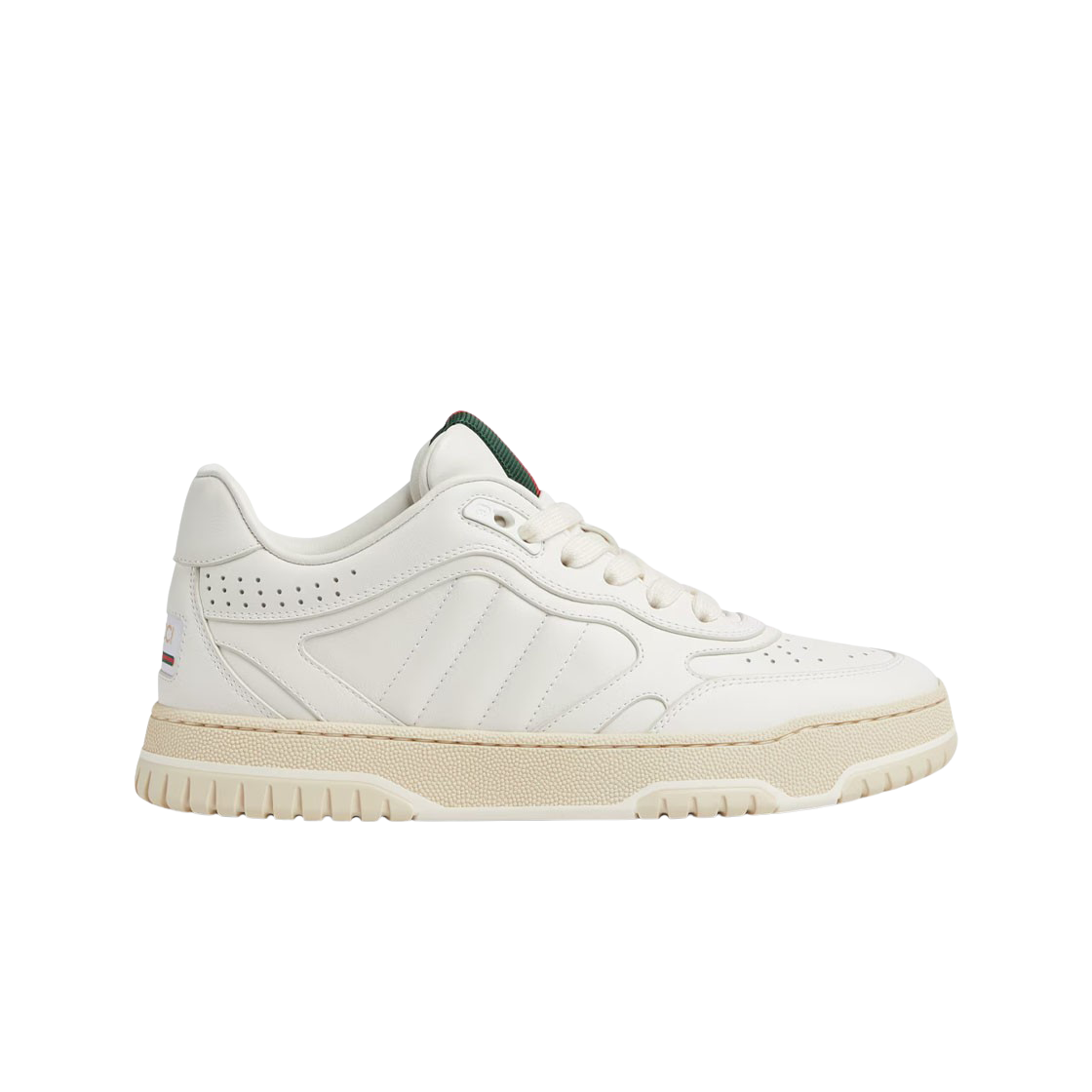 (W) Gucci Re-Web Sneaker White Leather 상세 이미지 1