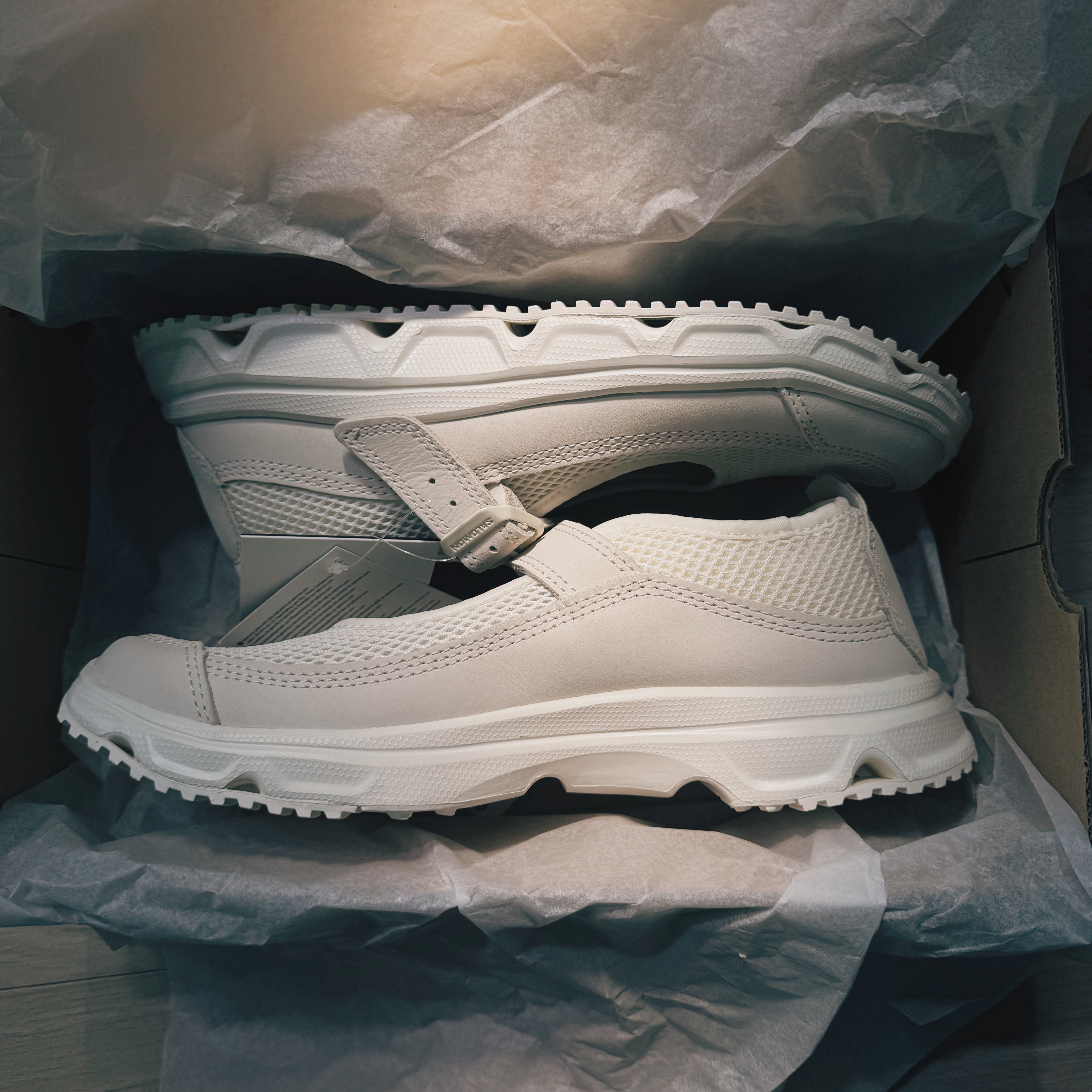 Salomon RX Marie Jeanne Vanilla Ice 착용 스타일 - 2