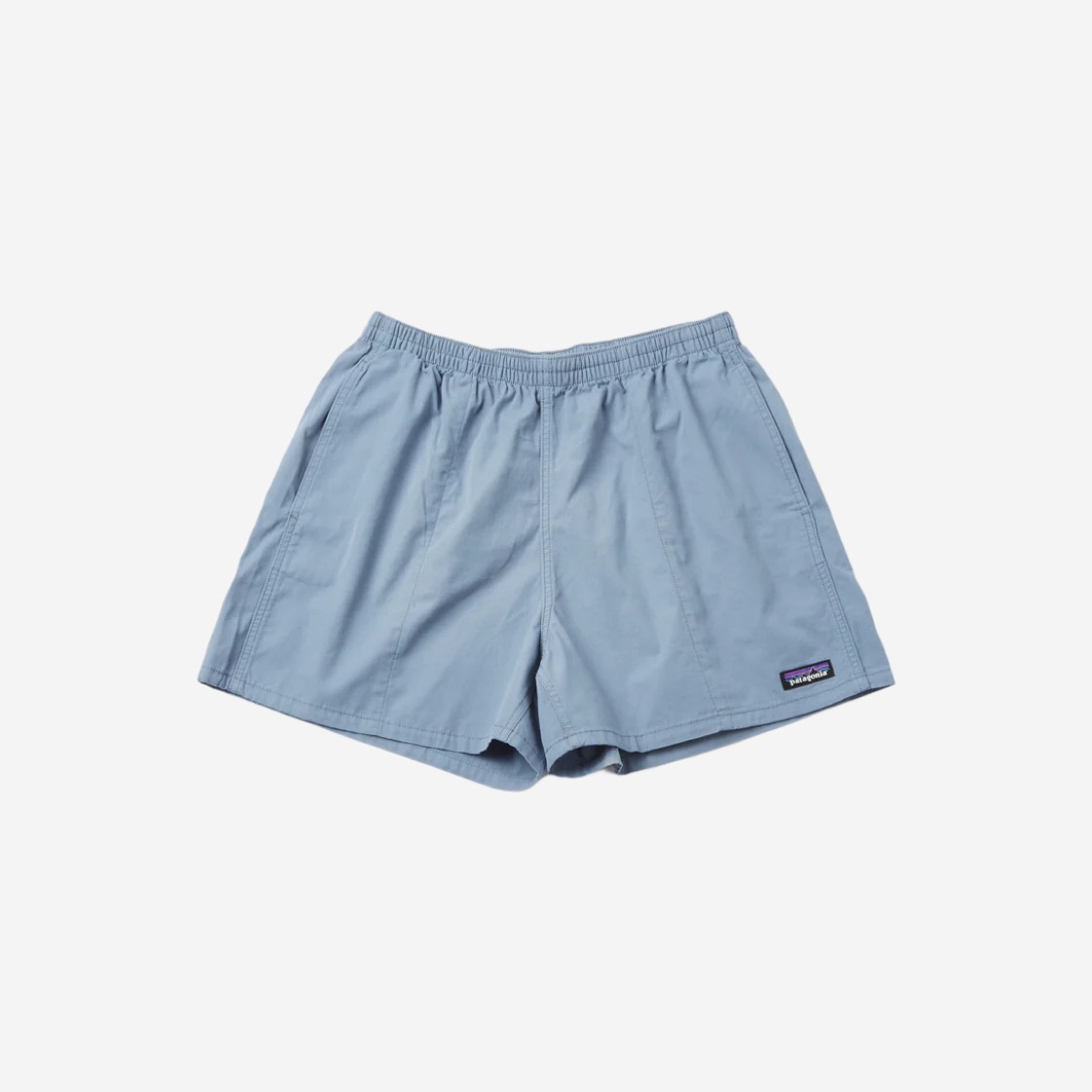 (W) Patagonia Funhoggers Cotton Shorts 4 Inch Light Plume Grey 상세 이미지 1