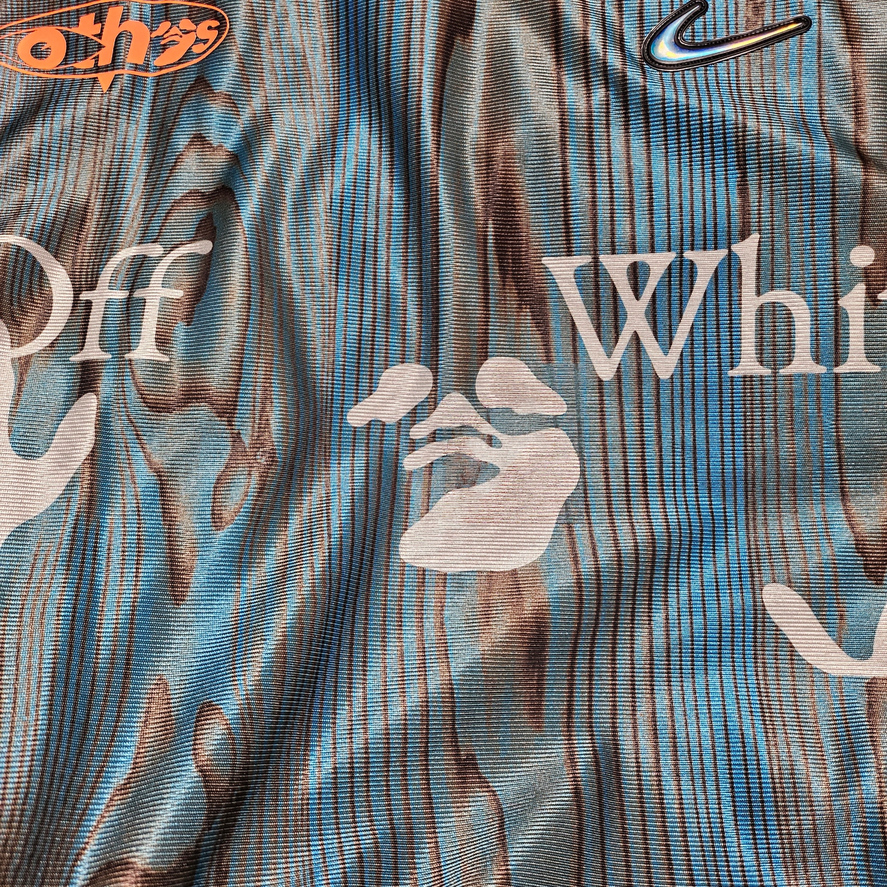 Nike x Off-White NRG Jersey Imperial Blue - Asia 착용 스타일