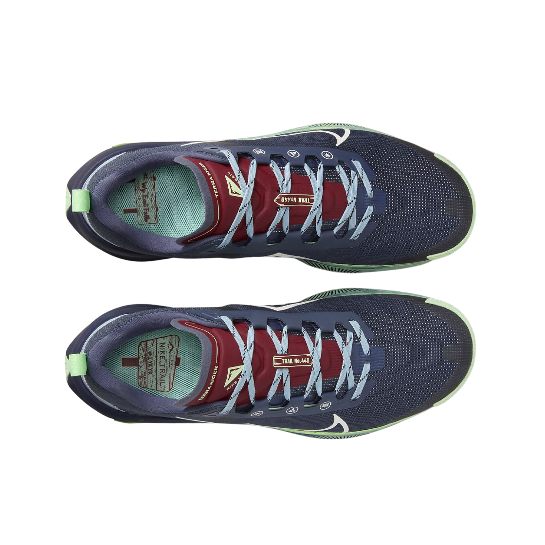 나이키 리액트 테라 카이거 9 썬더 블루 베이퍼 그린(Nike React Terra Kiger 9 Thunder Blue Vapour Green) - 2